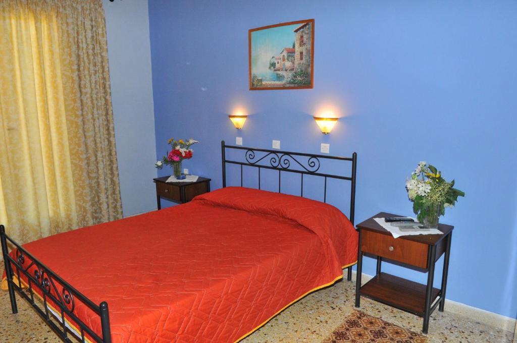 Oasis Hotel Theodoros & Litsa Galaris Agia Marina  المظهر الخارجي الصورة